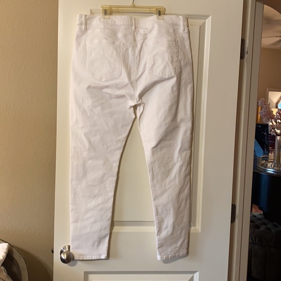 Loft White Jeans Size 14 - Picture 2 of 3